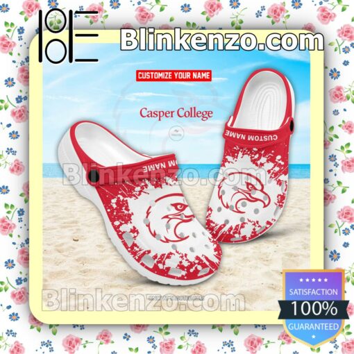 Casper College Personalized Crocs Sandals
