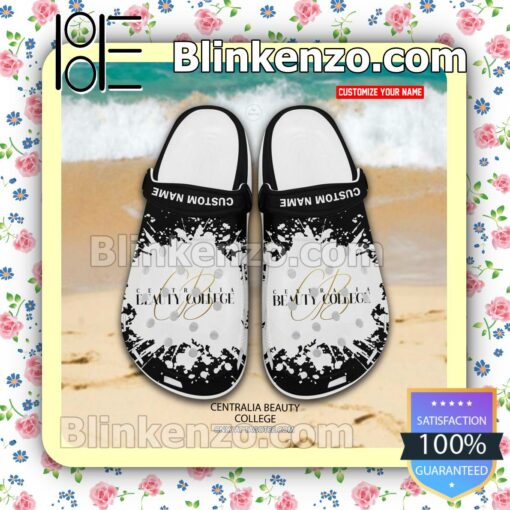 Centralia Beauty College Personalized Crocs Sandals a