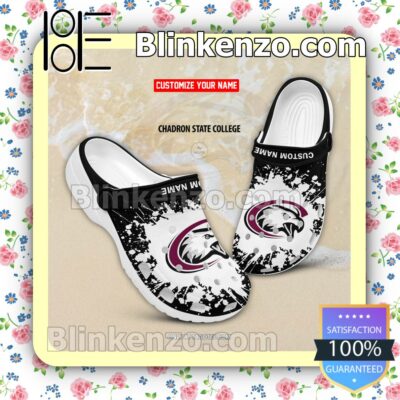 Chadron State College Personalized Crocs Sandals