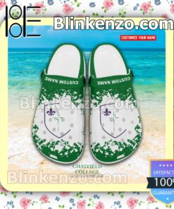 Chatfield College Personalized Crocs Sandals a