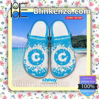 Chewy Logo Crocs Sandals Blinkenzo