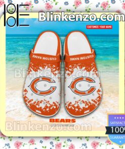 Chicago Bears Logo Crocs Sandals a