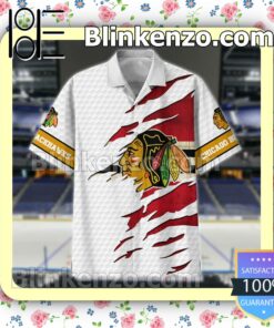 Gorgeous Chicago Blackhawks NHL Logo Golf Polo Shirt