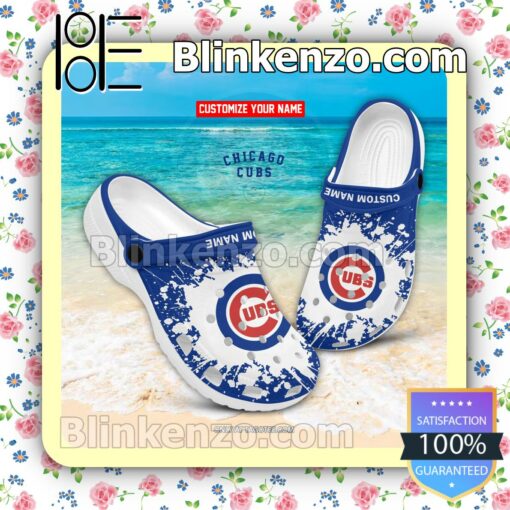Chicago Cubs Logo Crocs Sandals