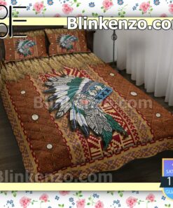 Chief Hat Native Bed Set Queen Full