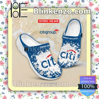 Citigroup Logo Crocs Sandals