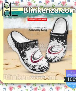 City Colleges of Chicago-Kennedy-King College Personalized Crocs Sandals