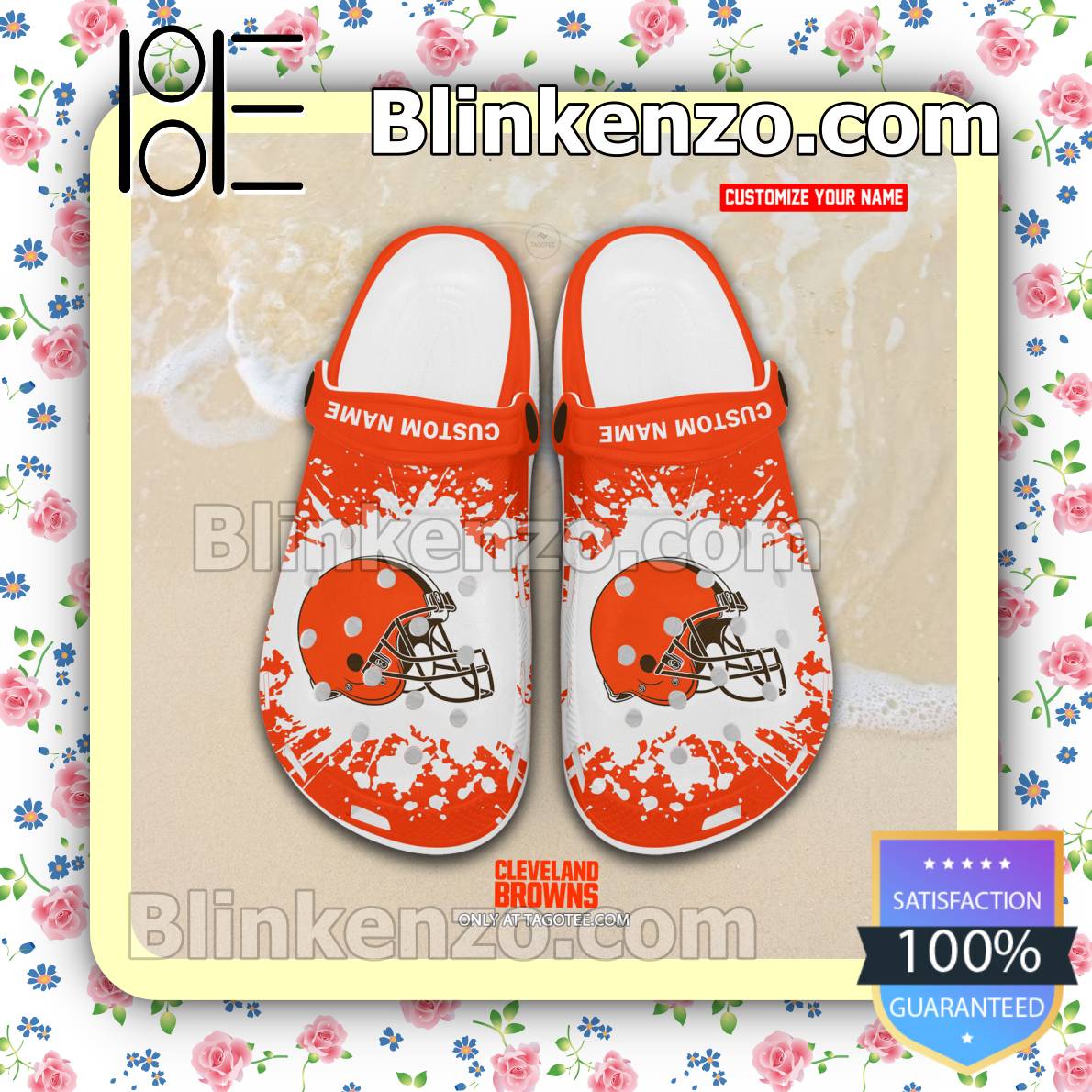 Personalized NFL Cleveland Browns Custom Name Air Force Shoes - Tagotee