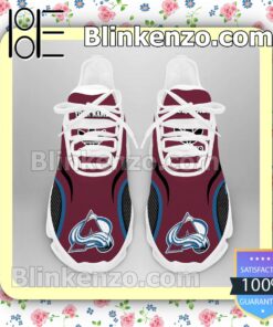 Awesome Colorado Avalanche Adidas Sports Shoes