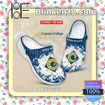 Cypress College Logo Crocs Sandals