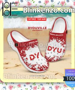 D'Youville University Crocs Sandals