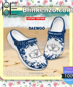 Daewoo Logo Crocs Sandals