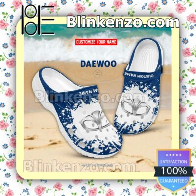 Daewoo Logo Crocs Sandals