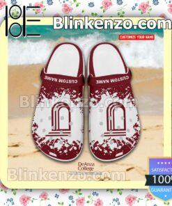 De Anza College Logo Crocs Sandals a