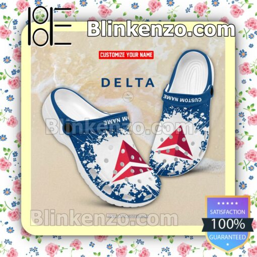 Delta Air Lines Logo Crocs Sandals