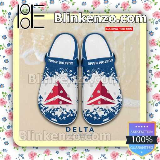 Delta Air Lines Logo Crocs Sandals a