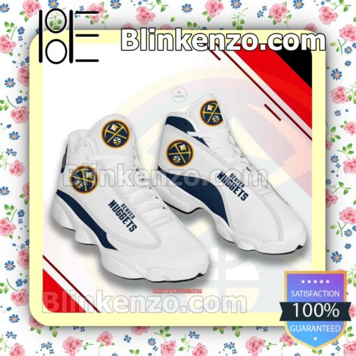 Denver Nuggets Logo Nike Running Sneakers a