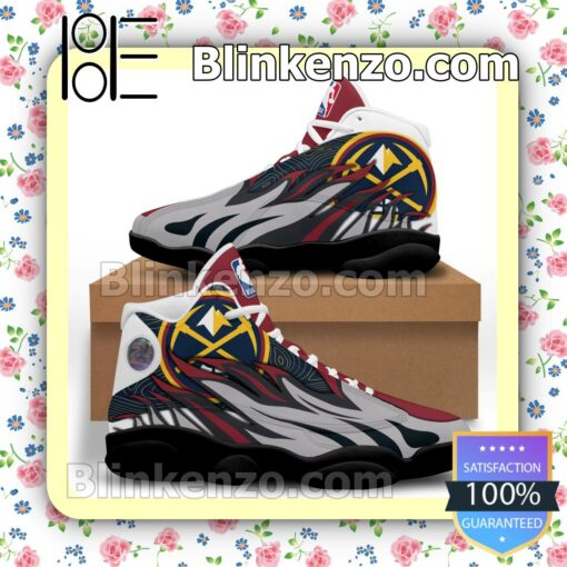 Denver Nuggets Nba Playoff Nike Running Sneakers