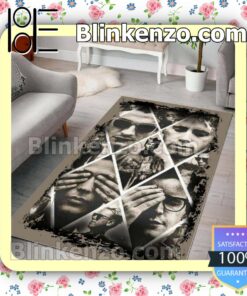 Awesome Depeche Mode Member Photo Logo Rug Mats