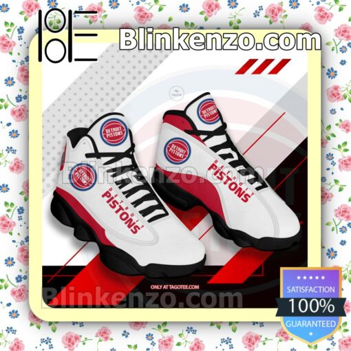 Detroit Pistons Logo Nike Running Sneakers