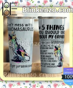 Don't Mess With Grandmasaurus You'll Get Jurasskicked Gift Mug Cup