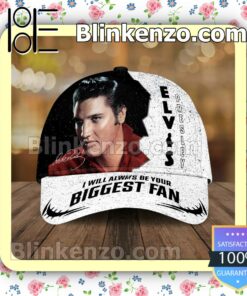 Elvis Presley I Will Always Be Your Biggest Fan Adjustable Hats