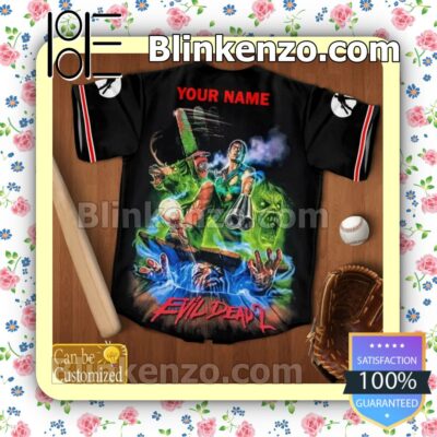 Best Evil Dead 2 Groovy Personalized Hip Hop Jerseys