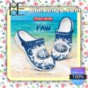 FAW Logo Crocs Sandals