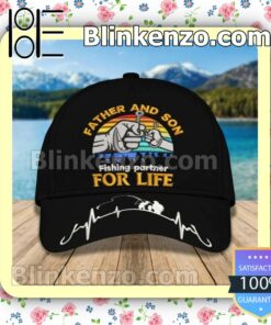 Father And Son Fishing Partner For Life Adjustable Hats
