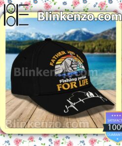 Only For Fan Father And Son Fishing Partner For Life Adjustable Hats