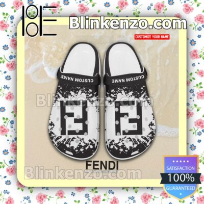 Fendi Crocs Sandals a