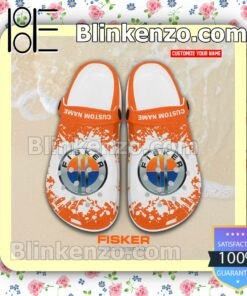 Fisker Logo Crocs Sandals a