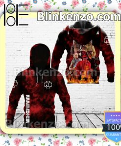 Foo Fighters Red Abstract Jacket Polo Shirt a