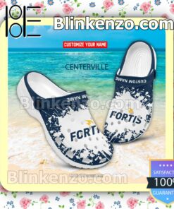 Fortis College-Centerville Personalized Crocs Sandals
