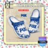 Fox Corporation Logo Crocs Sandals