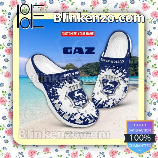 GAZ Logo Crocs Sandals