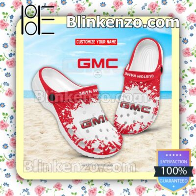 GMC Logo Crocs Sandals