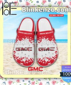 GMC Logo Crocs Sandals a