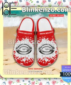 Gac Gonow Logo Crocs Sandals a
