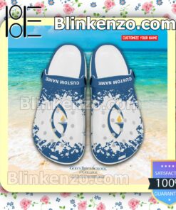 God's Bible School and College Personalized Crocs Sandals a