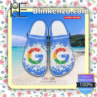 Google Logo Crocs Sandals a