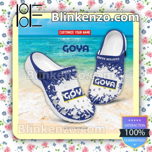 Goya Logo Crocs Sandals