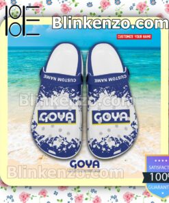 Goya Logo Crocs Sandals a