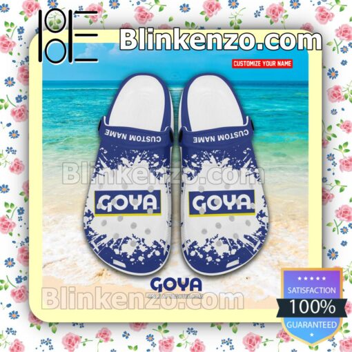 Goya Logo Crocs Sandals a