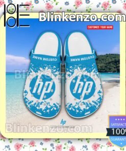 HP, Inc Logo Crocs Sandals a