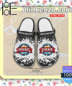 HVAC Technical Institute Personalized Crocs Sandals a