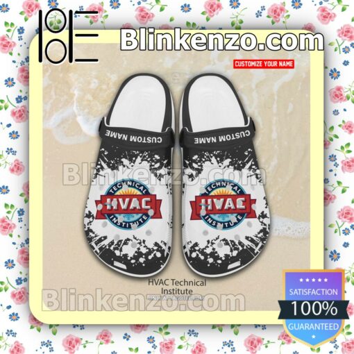 HVAC Technical Institute Personalized Crocs Sandals a