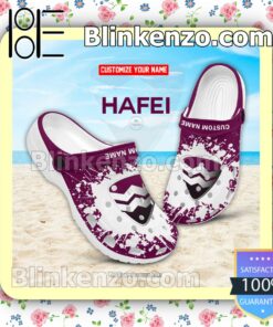 Hafei Logo Crocs Sandals