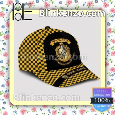 3D Harry Potter Hogwarts Hufflepuff Adjustable Hats