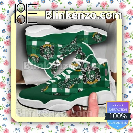 Absolutely Love Harry Potter Slytherin Nike Running Sneakers